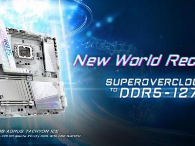 技嘉 Z890 AORUS Tachyon ICE主板正式发布，挑战内存速度极限且功能全面