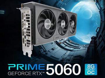 华硕 RTX 5060 O8G 电竞高频 京东自营秒杀价2528元