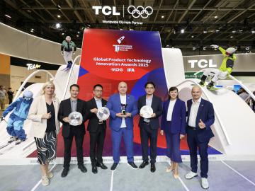 “奥运级”科技实力获全球认证！TCL实业荣获三项IFA 2025大奖