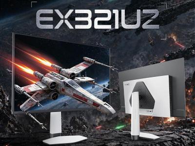 明基 EX321UZ 莫比乌斯 31.5寸OLED 4K 240Hz电竞 京东特惠到手最低仅9989元