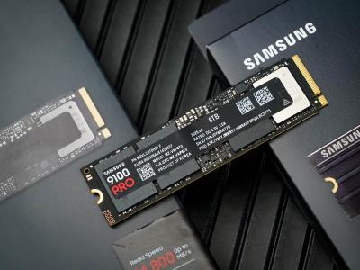 三星 9100 PRO PCIe5.0 NVMe M.2 1TB 高速固态 京东限时到手1699元