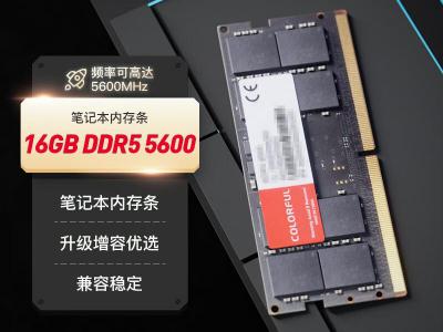 七彩虹 16GB DDR5 5600 笔记本内存条 京东自营到手1299元