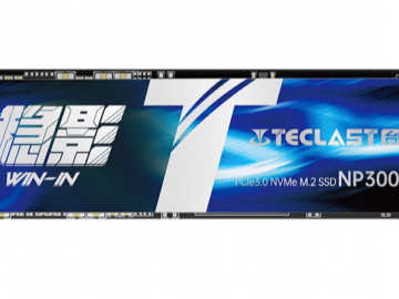 台电 稳影300A NVMe固态硬盘256GB京东限时秒杀到手只要139元