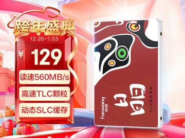 梵想 S100PRO 128GB SSD 固态硬盘 高速读写 稳定耐用 电脑升级优选仅129元
