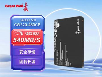 长城 GW520 固态硬盘 京东自营今日秒杀只要309元