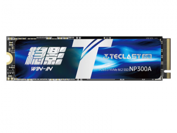 台电 稳影300A 512GB NVMe固态硬盘京东限时特价到手只要207元