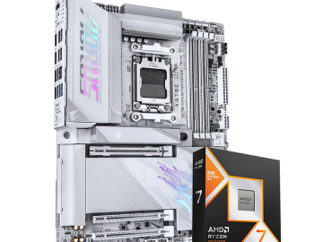 纯白X3D系列冰雕主板打造高性能海景房方案：技嘉 X870E AORUS PRO X3D ICE深度解析