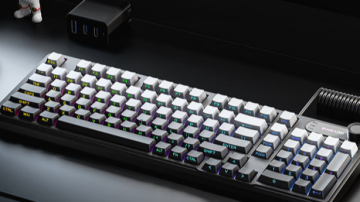 前行者 V102 Ultra 三模RGB无线键盘 黑莓版 今日特惠139元