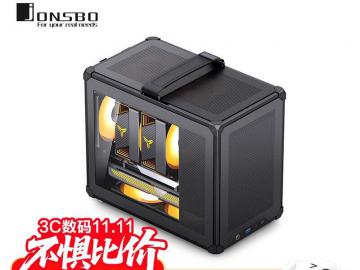 乔思伯 C6 MAX黑色机箱京东限时特价到手仅需197元