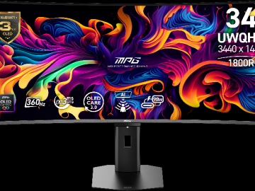 微星 MPG341CQR 34英寸准4K 144Hz曲面电竞显示器 京东自营现仅需2499元