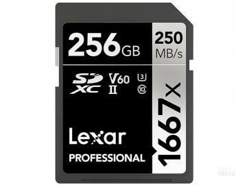 雷克沙 PROFESSIONAL 256GB V60 UHS-II SD存储卡 限量开售现仅需486元