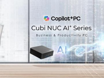 微星 Cubi NUC AI+3MG 超紧凑型AI Copilot+电脑 京东自营现货速发现仅需3299元起
