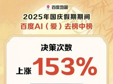 出行智能体点亮国庆烟火气，百度地图正成为亿万人身边的AI出行向导