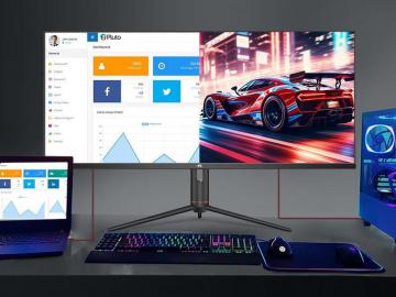 泰坦军团 P40UG 40英寸5K带鱼屏 IPS 今日钜惠1904元