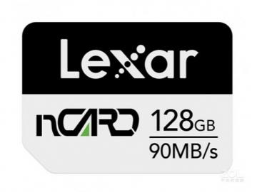 雷克沙 NM 128GB nCARD 存储卡京东限时特价到手只要65.55元
