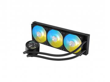 银昕 E360 PRO 高耐久静音水泵 大面积铝制冷排 360mm一体式水冷散热器 今日特惠到手365元