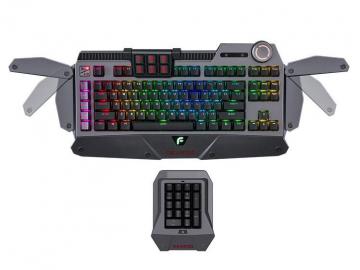 迪摩 F4机械键盘：模块化设计+樱桃黑轴，游戏办公全能利器，限时519元抢购